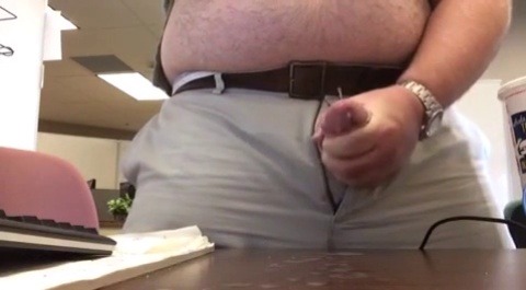 Chubby panties monster cock wanking