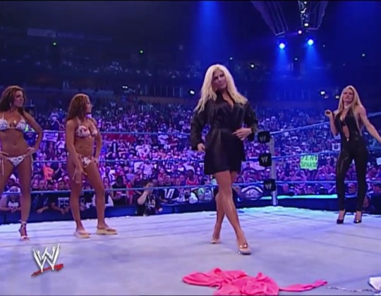 Sable, Dawn Marie, Torrie Wilson, Nidia. 