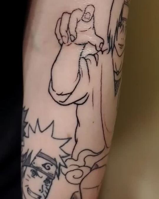 Naruto and Jiraiya  Harm the Karma Tattoo  Art Gallery  Facebook
