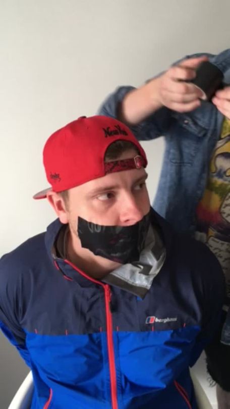 Gagged Guy